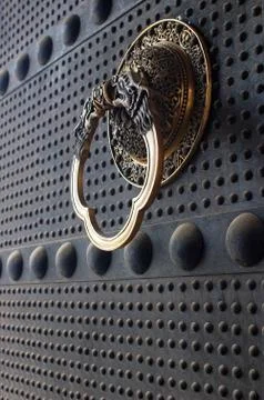 Ancient door Stock Photos