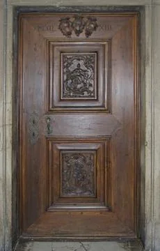 Ancient door Stock Photos