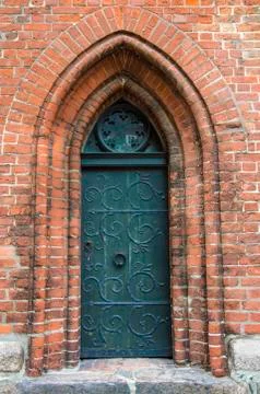 Ancient door Stock Photos
