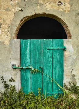 The ancient door Stock Photos