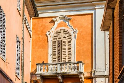 Ancient door window Stock Photos