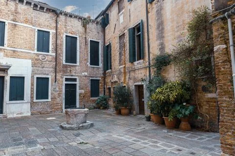 Ancient doors and windows Stock Photos