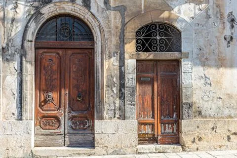 The ancient doors Stock Photos