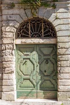 The ancient doors Stock Photos