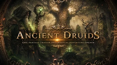 Ancient Druids - Epic Fantasy Trailer and Magical Adventure Opener Stock After Effects
