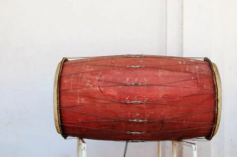 Ancient drum Stock Photos