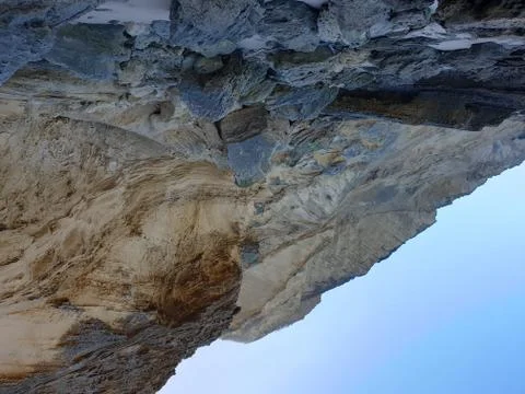 Ancient Dune at Coast Stock Photos