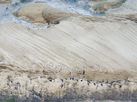 Ancient Dune at Coast Stock Photos