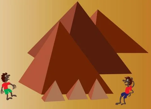 Ancient Egypt 1 Stock Illustration