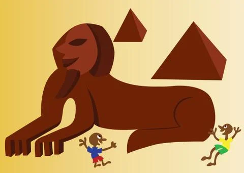 Ancient Egypt 2 Stock Illustration