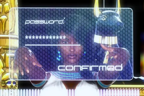 Ancient egyptian queen  Stock Illustration