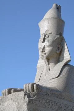Ancient Egyptian sphinx Stock Photos