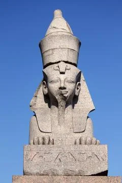 The ancient Egyptian sphinx Stock Photos