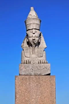 The ancient Egyptian sphinx Stock Photos
