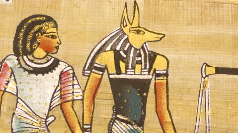 Ancient Egyptian themed background montage Stock Footage 35346468