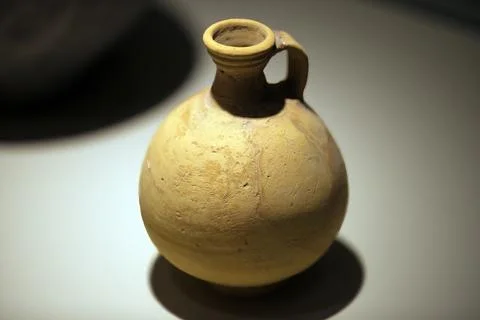 Ancient Elegance: Timeless Ceramic Vessel Stock Photos