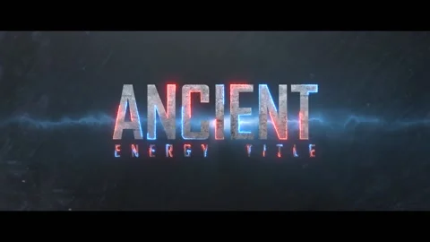 Ancient Energy Trailer Stockmateriaal After Effects