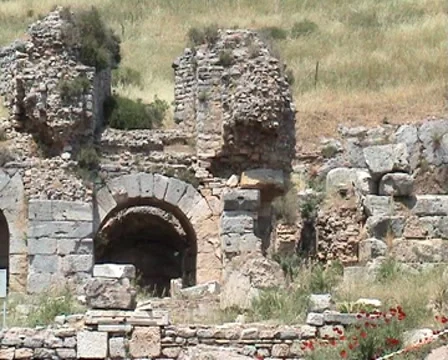 Ancient Ephesus 14 Stock Footage 7768491