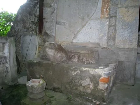 Ancient epitaphs Stock Photos