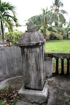 Ancient epitaphs Stock Photos