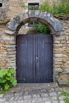 Ancient facade 库存照片