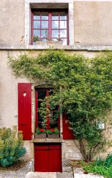 Ancient facade 库存照片