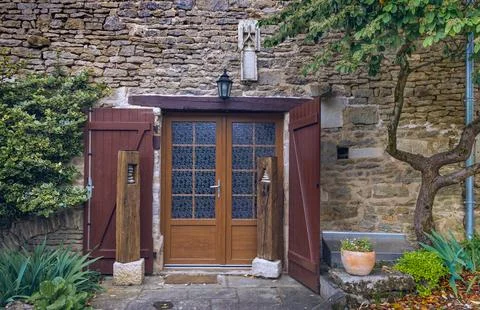 Ancient facade 库存照片