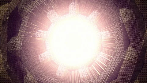 Ancient faded background for traditional program Stock-Footage 132088172