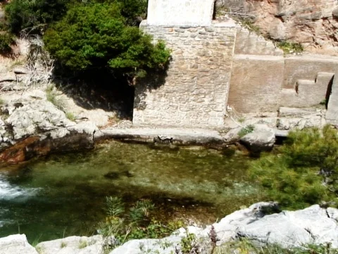 Ancient Falls Stock Footage 489868