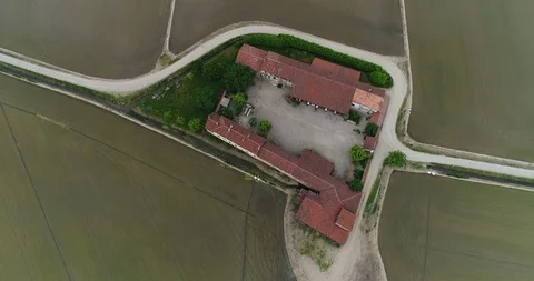 Ancient farmhouse Stock Footage 90277895