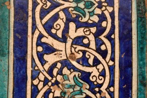 Ancient floral pattern Stockfoto's