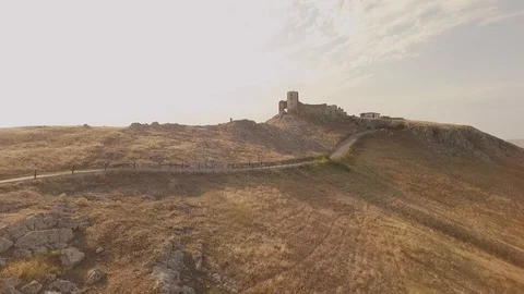 Ancient fortress Stock Footage 86994563