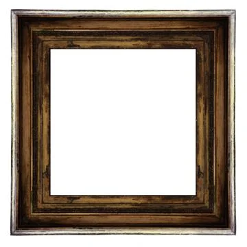 Ancient frame for art Stock Photos