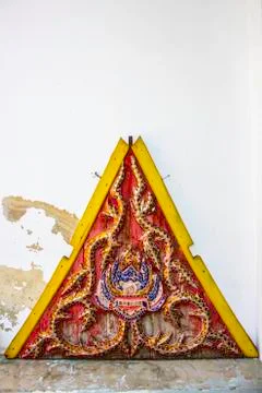 Ancient gable Stock Photos