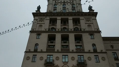 Ancient Gate of Minsk. Stock Footage 100360718