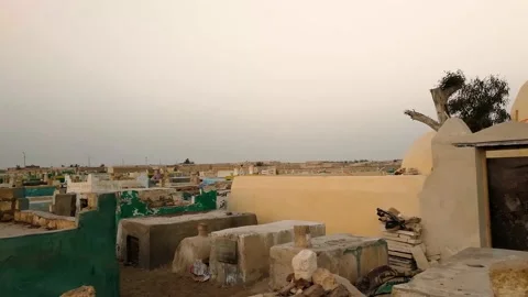 Ancient grave yard Stock Footage 171725833