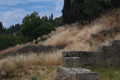 Ancient Greece Ruins Stock Photos
