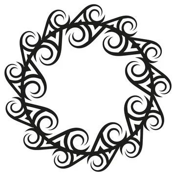 Ancient Greek frame pattern, antique border from Greece Stock Illustration