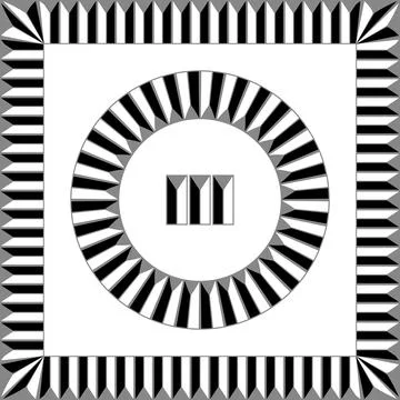 Ancient Greek frames patterns, set of antique borders from Greece イラスト素材