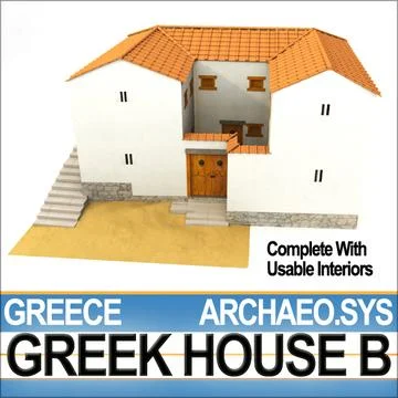 ancient greek house layout for the poor