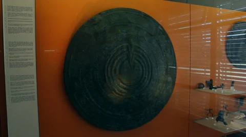Ancient Greek Shield Stock Footage 36109330