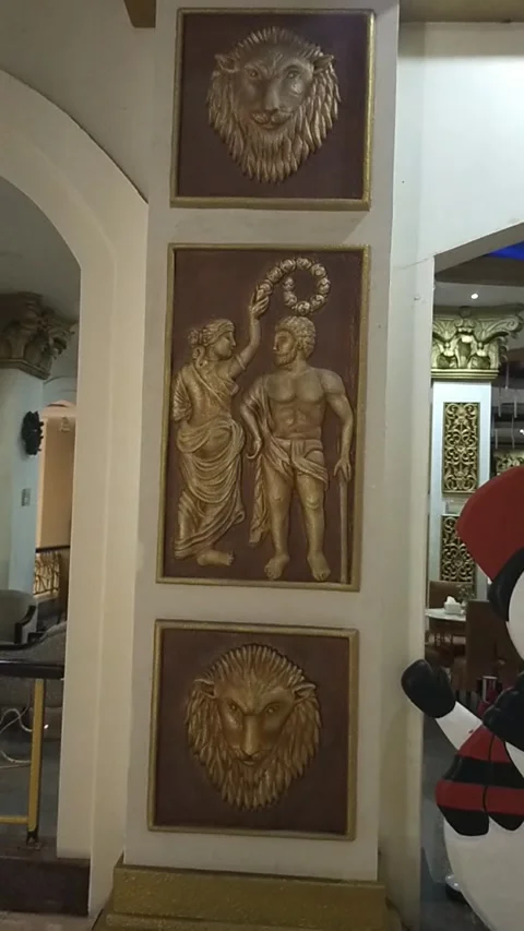 Ancient greek statue Stock Footage 227320021