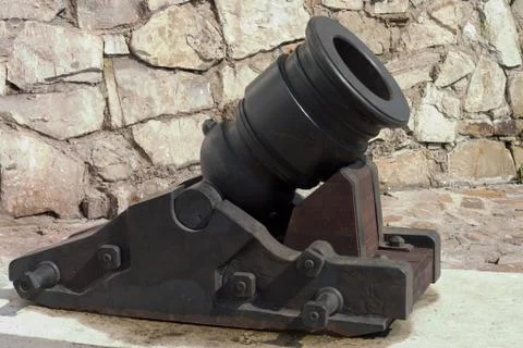Ancient gun Foto stock