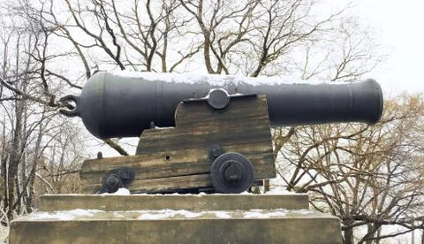 Ancient gun Stock Photos