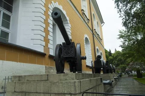 Ancient guns Stock Photos