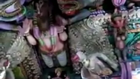 Ancient Hindu temple complex Sri Bhadrakali Amman Kovil Stock Footage 147025347