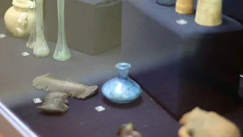 Ancient household items Stock Footage 84653301