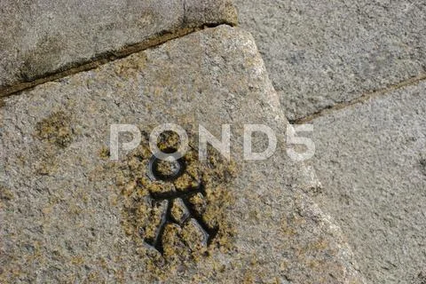 Ancient human symbol Stock Photos