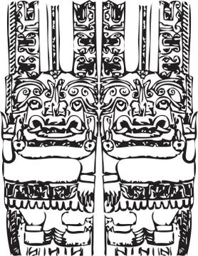 Ancient icons Stock Illustration