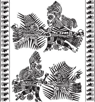 Ancient icons Illustrazione stock